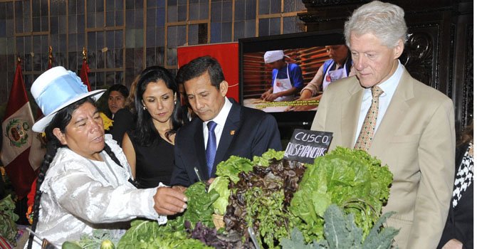 Perú: Humala y Clinton firman convenio turístico