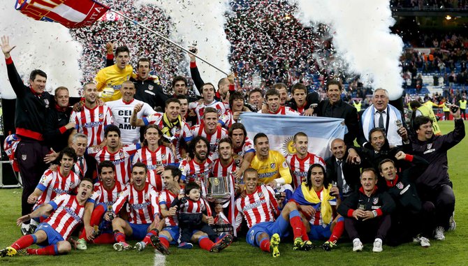 Atlético de Madrid campeón de la Copa del Rey
