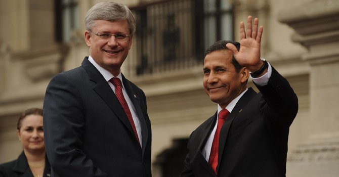 Perú: Humala realiza gira en Canadá
