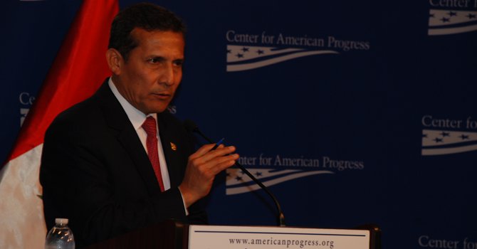 Humala plantea a Obama mejorar lucha contra las drogas
