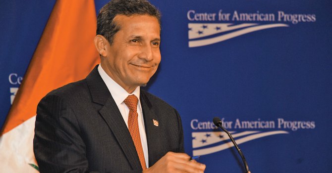Humala cumplió su misión