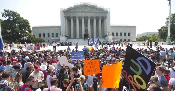 La comunidad gay celebra en DC