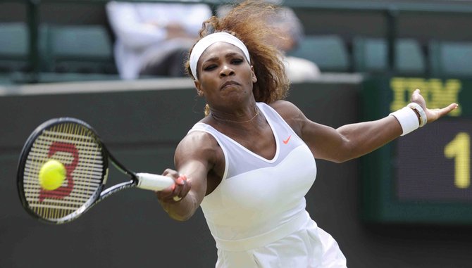 Serena Wlliams sigue invicta en Wimbledon