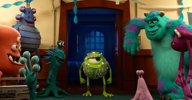 "Monsters University" gana el primer puesto