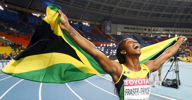 Fraser-Pryce vuela en los 100 metros planos