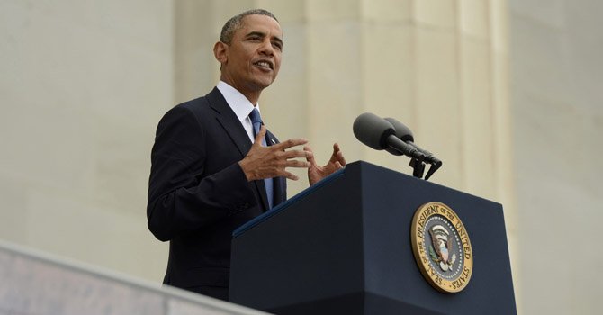 Obama pide seguir la lucha por la igualdad