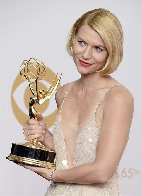 Claire Danes ganó como Mejor Actriz por "Homeland".