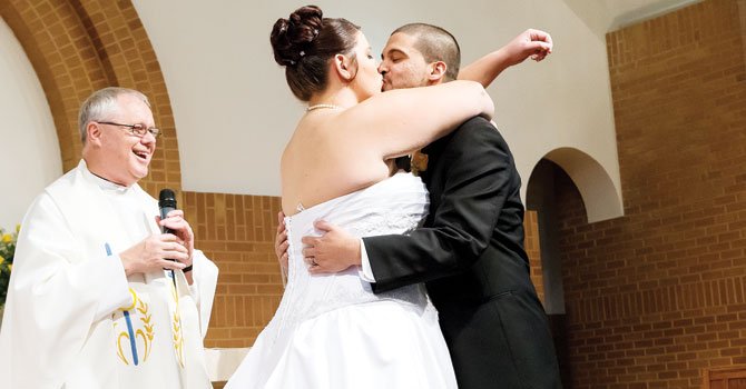 La fotografía de una boda