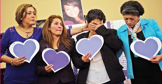 "Ni una víctima más" en memoria de Andrea