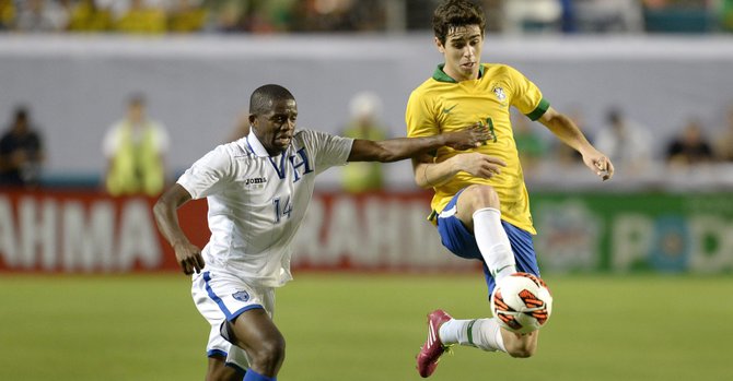 Honduras deja dudas en goleada ante Brasil