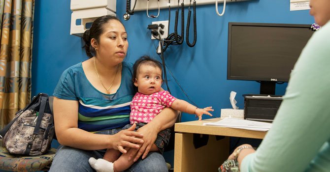 Más niños del área tienen seguro