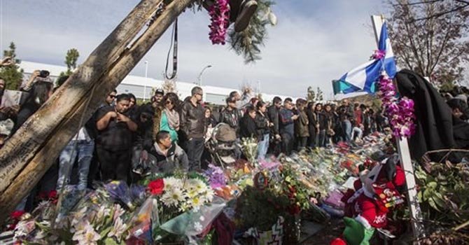 Miles en homenaje a Paul Walker en California