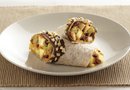 Bocadillo de peras con mantequilla de maní