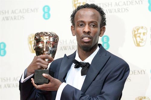 Barkhad Abdi, nominado como Mejor Actor de Reparto por "Captain Phillips".