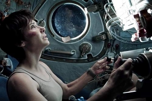 Nominada como Mejor Película, "Gravity".