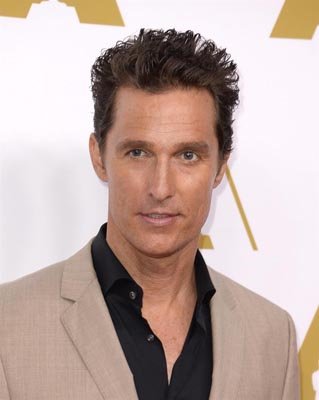 Matthew McConaughey, nominado como Mejor Actor por "Dallas Buyers Club".