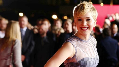 Jennifer Lawrence, nominada como Mejor Actriz de Reparto por "American Hustle".
