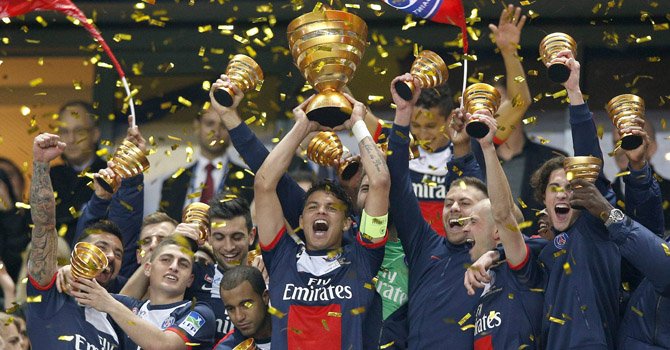Uruguayo Cavani corona al Paris Saint Germain