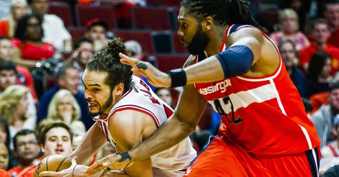 Latinos dan el primer triunfo a los Wizards en el playoff