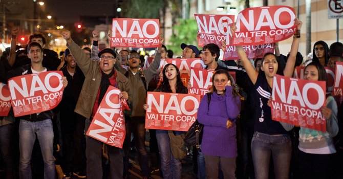 Lula da Silva: "No temo a las protestas"