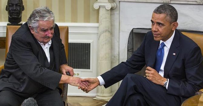 Obama y Mujica hablan sobre salud