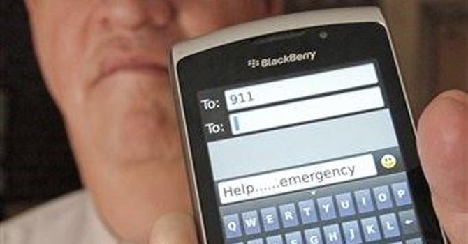 El 911 recibirá mensajes de texto