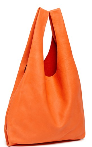Baggu Leather Shoulder Bag