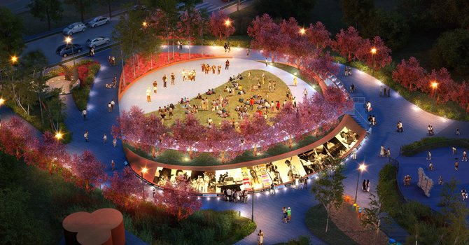 Latina diseñó parque en tributo a la leyenda musical Chuk Brown
