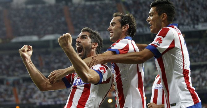 Atlético y Real Madrid empatan en la ida