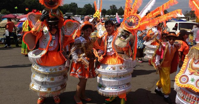 El Festival Boliviano llena Virginia de Cultura