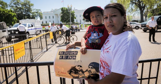 El dolor de una madre inmigrante