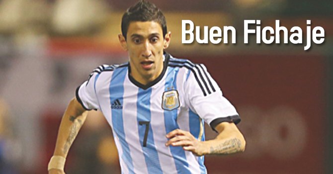 Ángel Di Maria llega a los Red Devils
