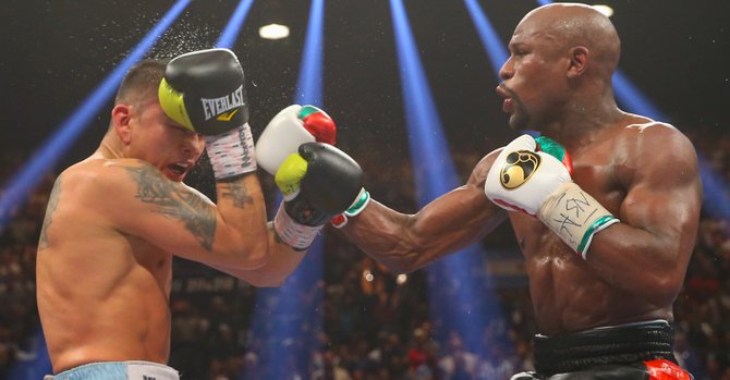 Maidana y Mayweather se juegan su honor