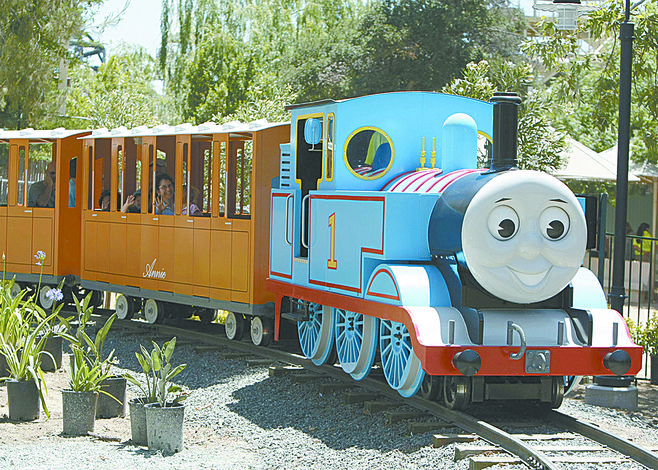 El tren Thomas en Austin