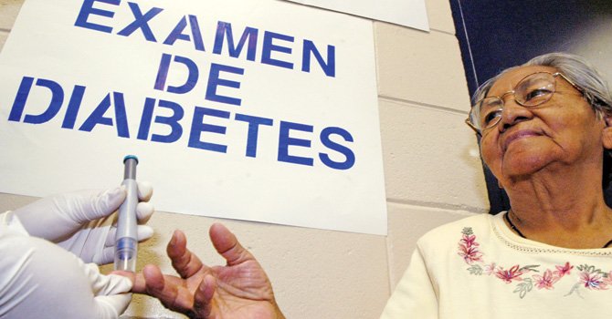 Diabetes afecta a minorías