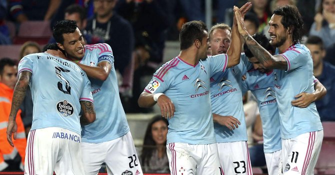 Celta le ganó y bajó al Barcelona de la cima