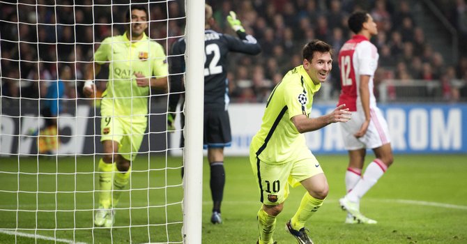 Grandes de Europa avanzan en la Champions