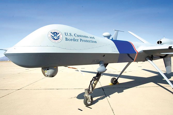 Drones vigilarán frontera con México