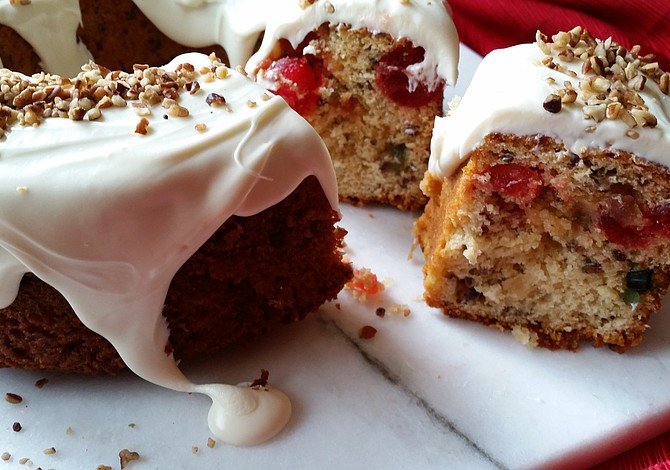 Pastel de Frutas Navideño