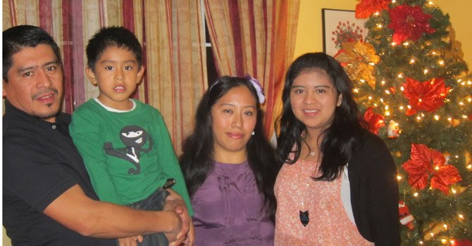 Primera Navidad juntos tras años separados
