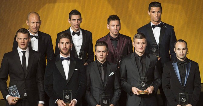 Latinos dominan Once Ideal de la FIFA