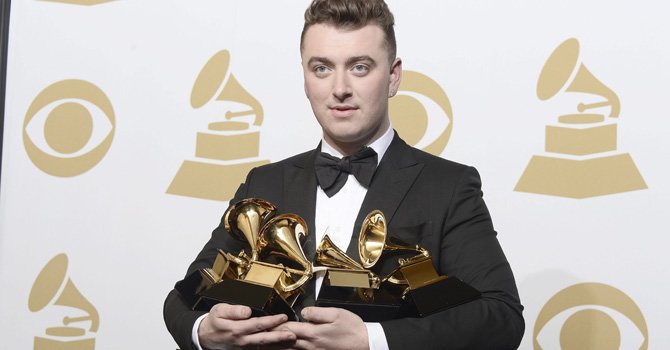 Sam Smith se llenó de Grammy