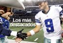 Tony Romo se desempeña como mariscal de campo para los Cowboys de Dallas. Ha estado en la lista de los mejores quarterbacks, al igual que en la de los peores. A pesar de las críticas, sus abuelos por parte de su padre, quienes emigraron de Múzquiz Coahuila (México), siempre han demostrado su cariño y orgullo hacia su nieto.