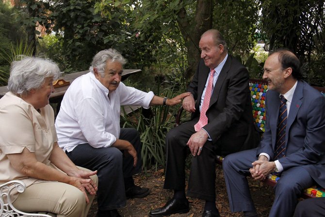 El Rey Juan Carlos de España llega a Washington