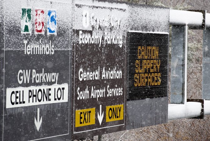 Nueva tormenta de nieve paraliza Washington