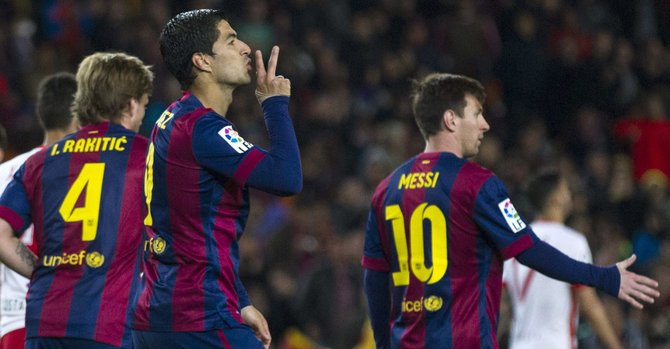 4-0. El Barça gana sin brillo, pensando en sus "dos semanas grandes"