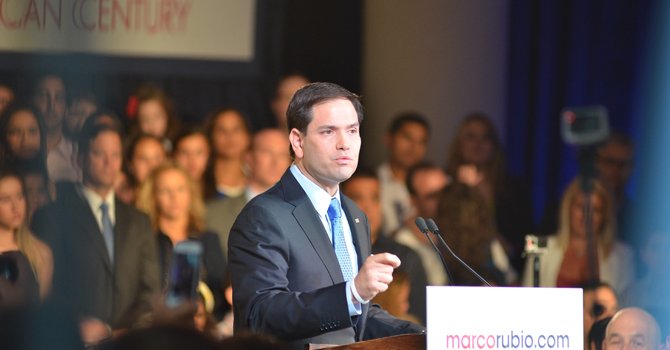 Rubio se presenta en Miami como el candidato republicano del "nuevo siglo"