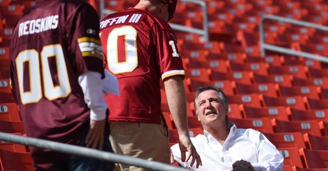 Bruce Allen tells Redskins fans their next stadium will more closely resemble RFK