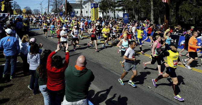 Treinta mil fondistas en la 119 edición del Maratón de Boston