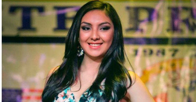Bellezas bolivianas en concurso de Arlington